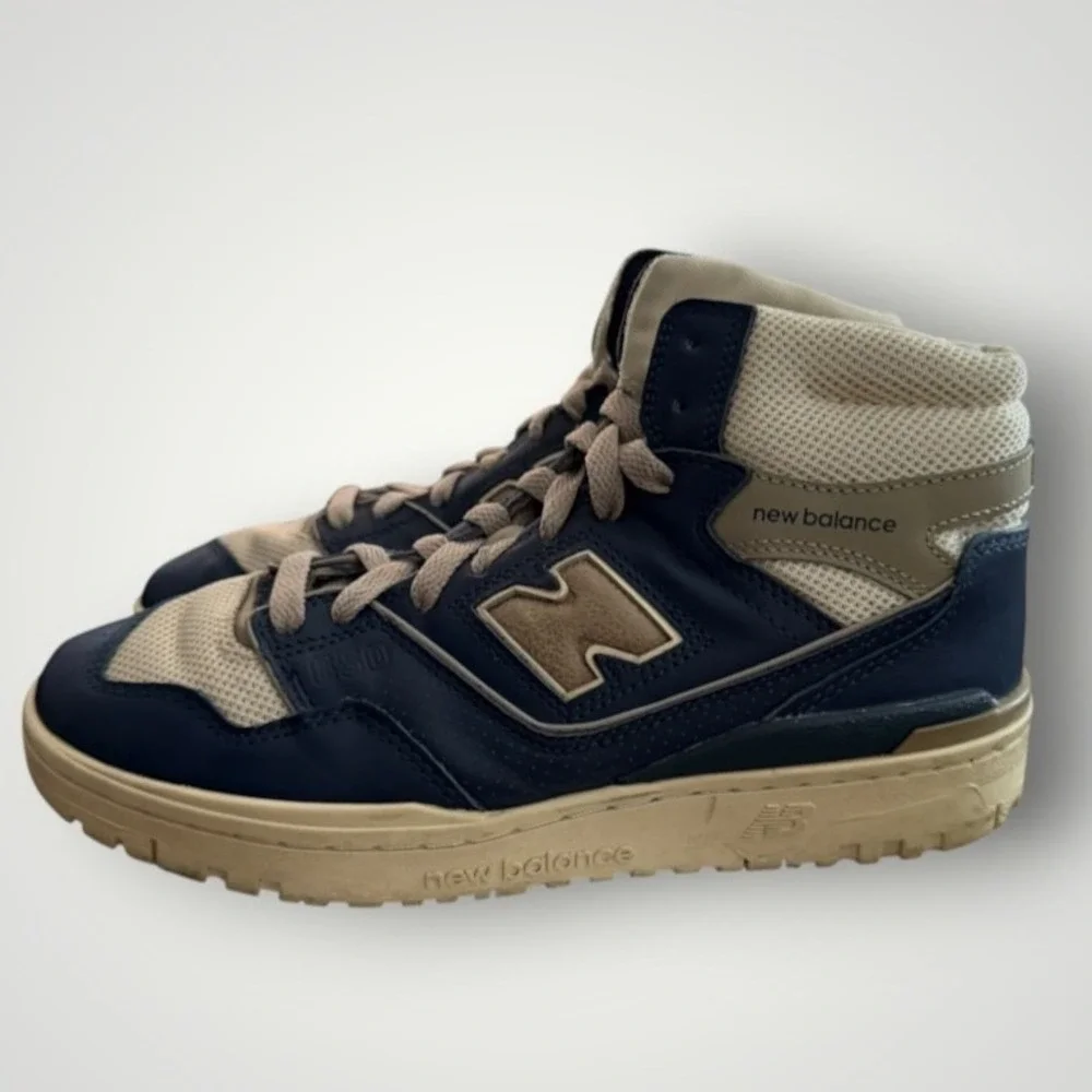 New Balance 650R Aime Leon Dore Men 7 Blue Grey High Top Sneaker ALD Streetwear